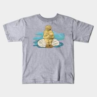 Venus of Willendorf Kids T-Shirt